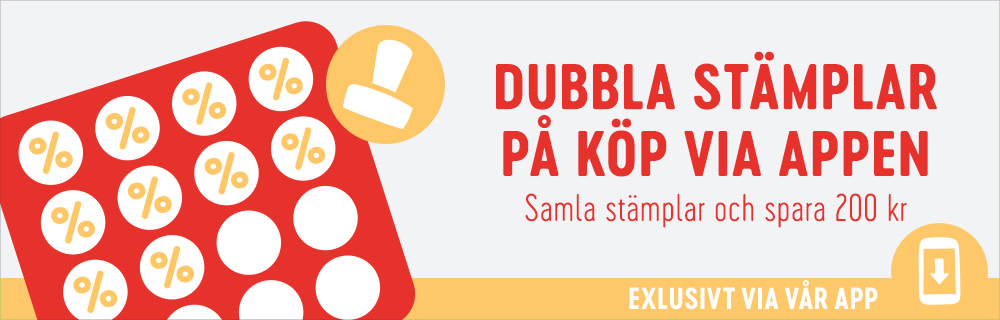 Dubbla dina stämplar