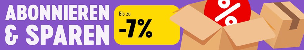 Abonnieren & Sparen: bis zu -7%!