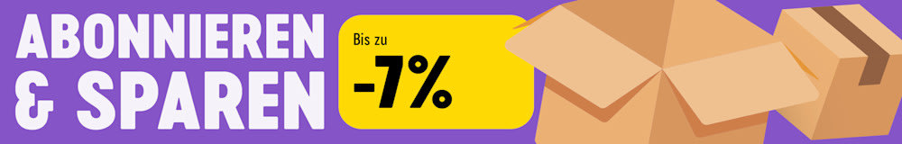 Abonnieren & Sparen: bis zu -7%!
