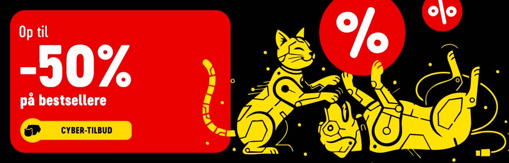Cyber tilbud - Op til 50% på bestsellere