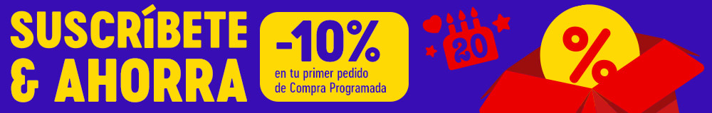 10% descuento en tu primer pedido de suscripción