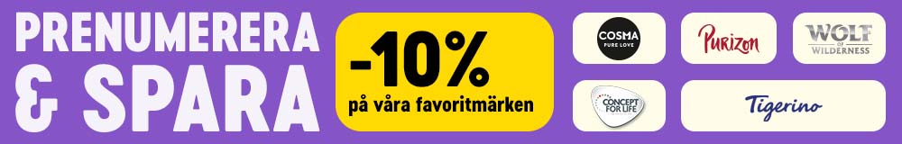 Prenumerera & spara. -10% på våra favoritmärken.