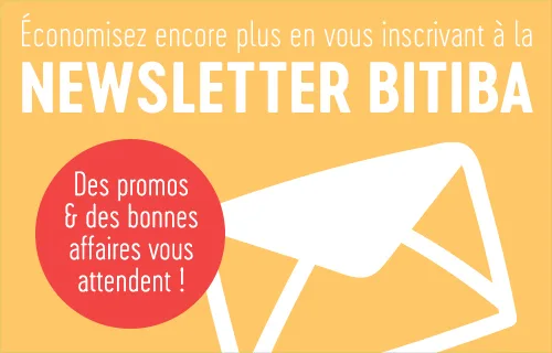 Inscription à la newsletter bitiba