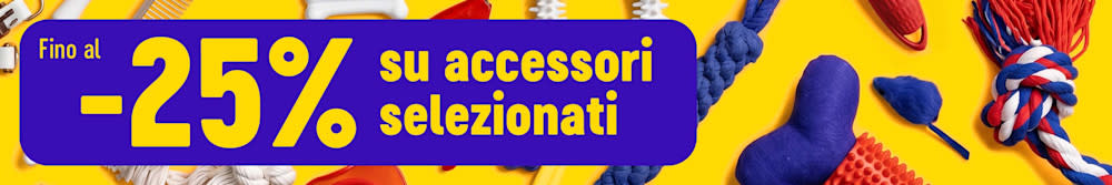 -25% su accessori.