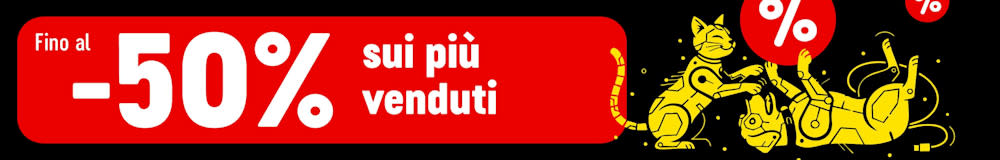 BLACK FRIDAY: fino al 50% di sconto!