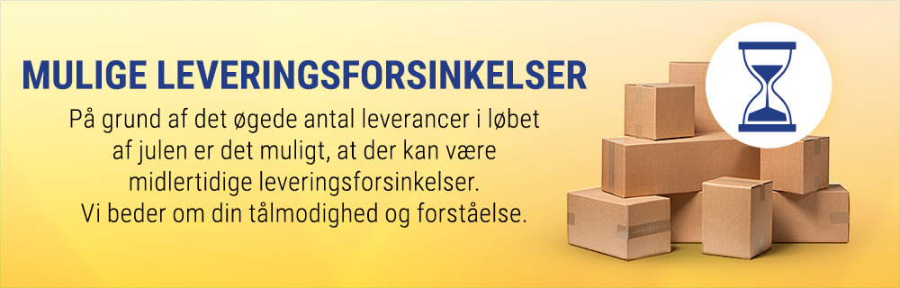 Opdatering af leveringstid
