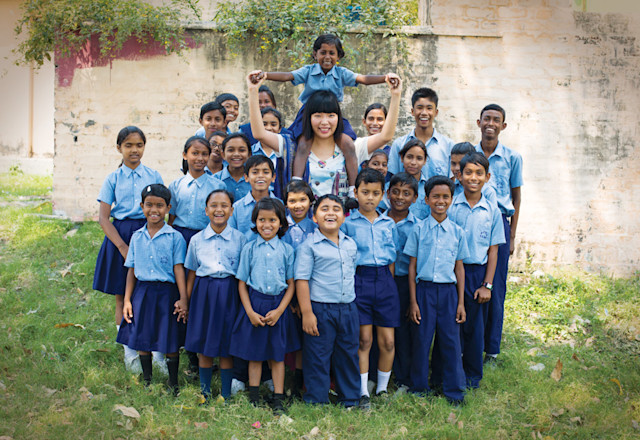 When Dami Im Met Her Sponsored Children