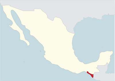Map of Tapachula, Mexico