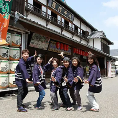 【Sightseeing by taxi】Kumamoto Yamaga : A trip to enjoy sake, whiskey, and the good old townscape