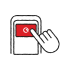 icon of swiping and swapping bank cards swap previous payment