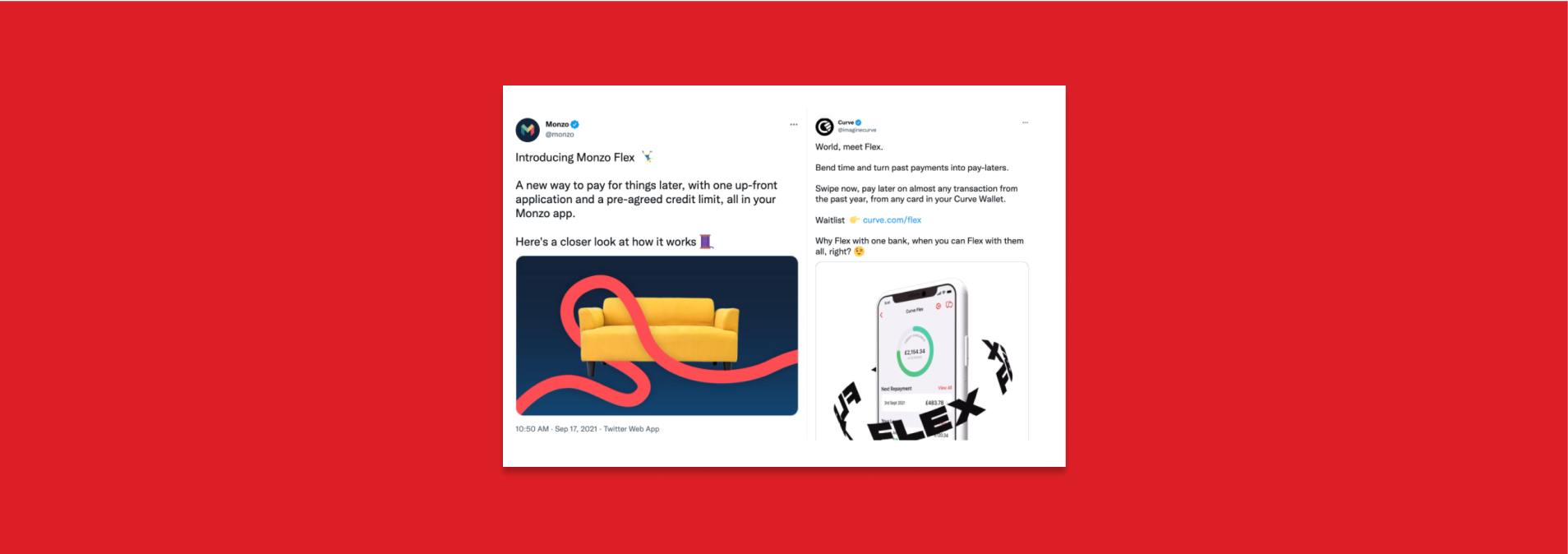 Monzo vs Curve