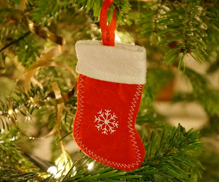 genähter Nikolausstiefel