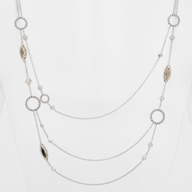 Paradise Onyx and Black Sapphire Necklace
