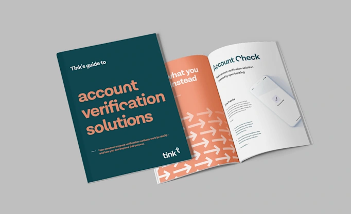 Tink's account verification guide