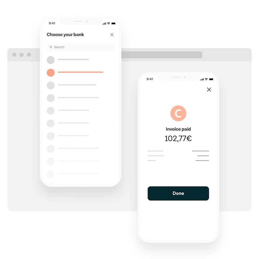 Invoice settlement Customer experience