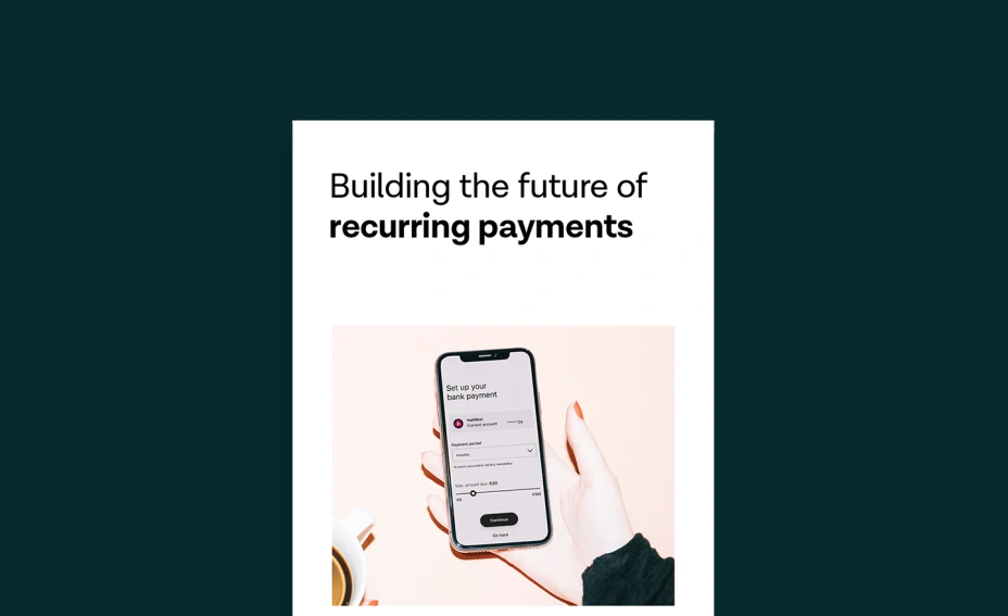 Variable Recurring Payments with Tink