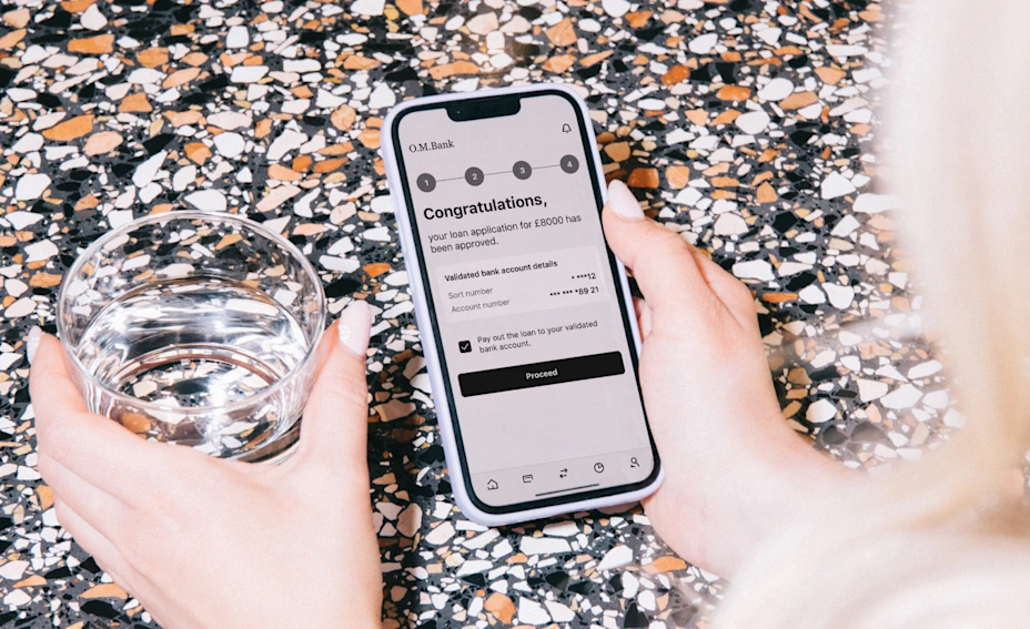 Loan application with Tink