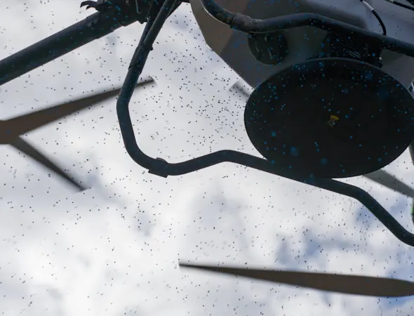 Schneckenkorn streuen - SlugDrone