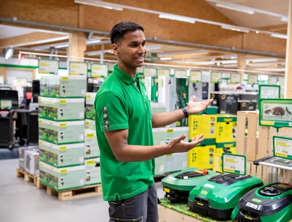 Selvathurai Elakkiyan, gestionnaire du commerce de détail, LANDI Centre Broye