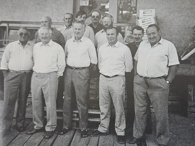 Vorstandsmitglieder der LANDI Krauchthal 1989 Vorstand 1989