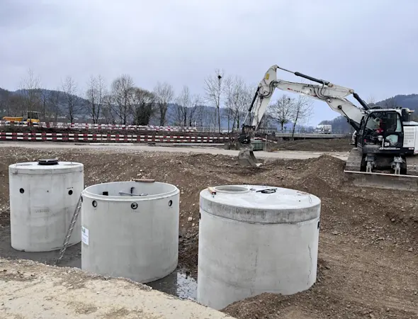 Biologische Wasseraufbereitung in Neftenbach