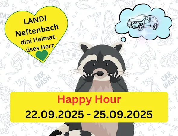 Happy Hour im CarWash Neftenbach