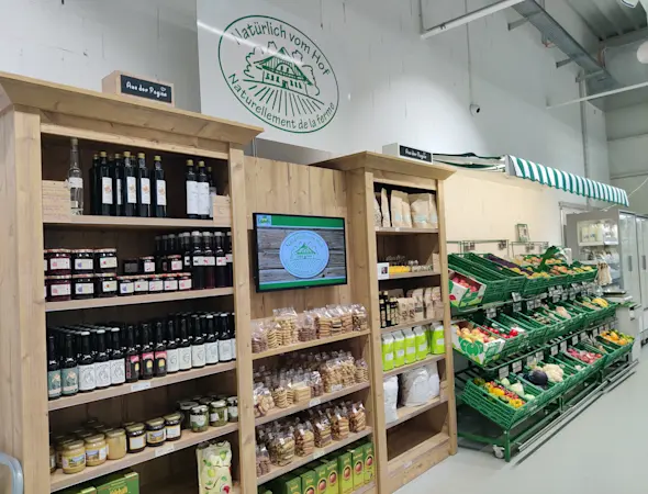 Produits de la ferme de la région