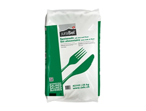 Speisesalz mit Jod und Fluor (25 kg) (1)