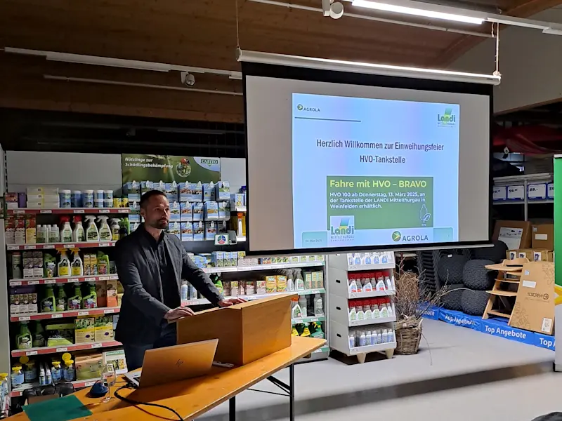 Bilder Eröffnungsfeier HVO Tankstelle - ME