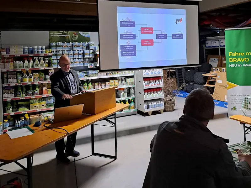 Bilder Eröffnungsfeier HVO Tankstelle MH