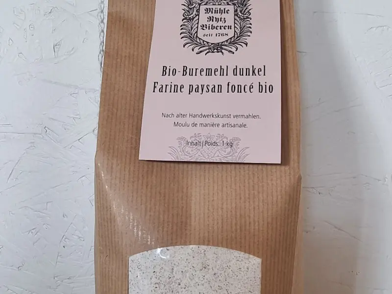 Bio-Buremehl dunkel 1kg - Mühle Rytz Bio-Buremehl dunkel 1kg - Mühle Rytz
