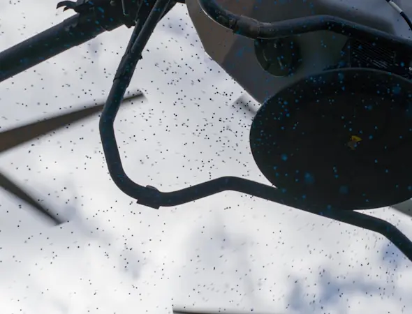 Schneckenkorn streuen - SlugDrone