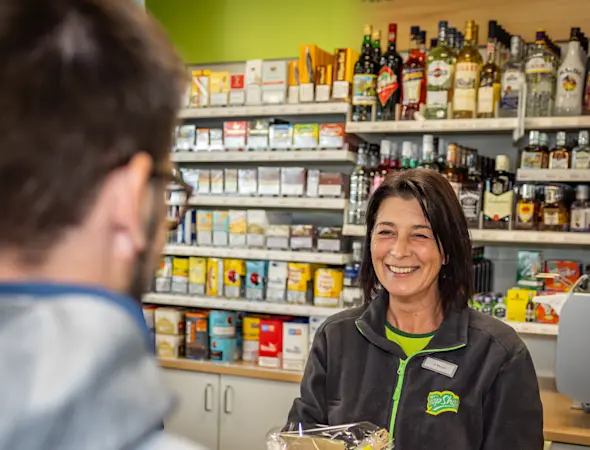 Für ein schnelles und bequemes Einkaufen unterwegs