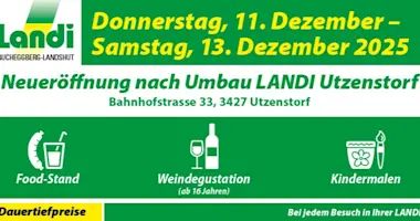 LCW- Wiedereröffnung LANDI Laden Utzenstorf