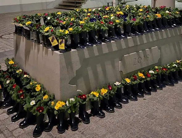 Gummistiefel voller Frühlingsfreude!