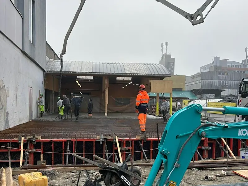 Umbau Fotos LANDI Laden Köniz