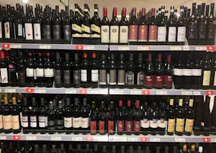 Photo rayon vin naturellement du vigneron