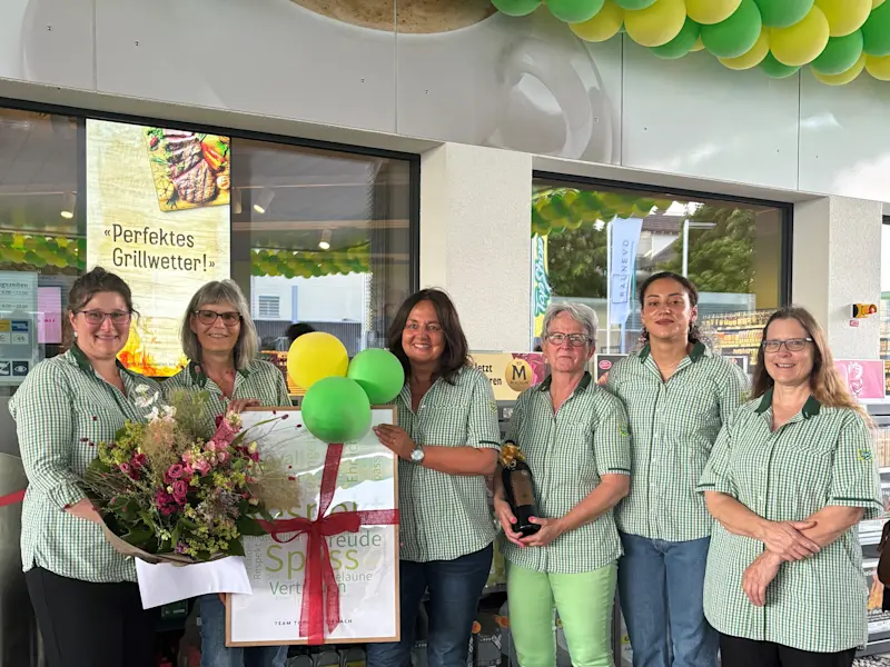 Team TopShop Sirnach Eröffnung Tankstelle mit TopShop Sirnach