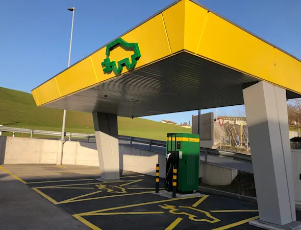 Schnelladestation für Elektrofahrzeuge