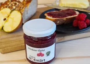 Himbeer Apfel Konfi Suters Hofmärt