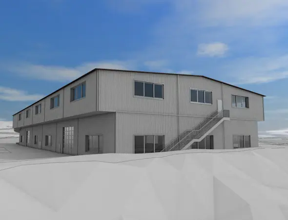 Neubau Gewerbehalle Neftenbach - Pläne 4