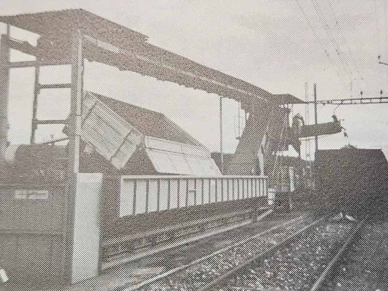 Rübenverladeanlage 1987 Rübenverladeanlage 1987