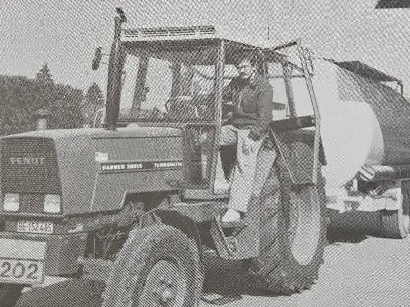 Losetransport von Mischfutter Losetransport von Mischfutter