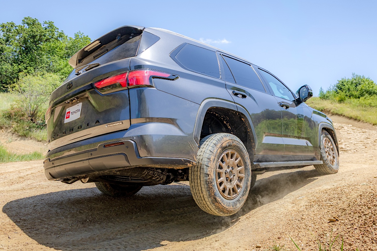 2027 Toyota Sequoia rear
