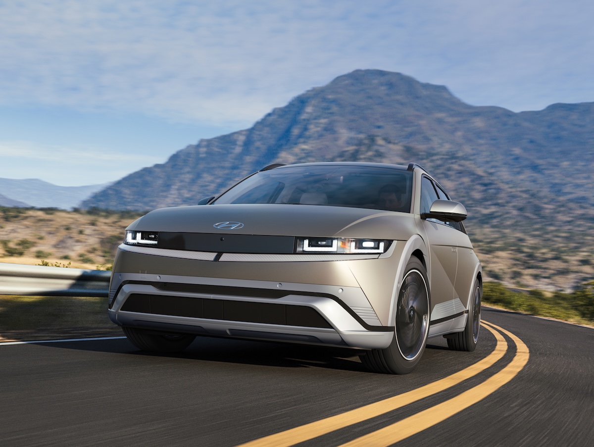 Promoted 2025 Hyundai IONIQ 5 front driving