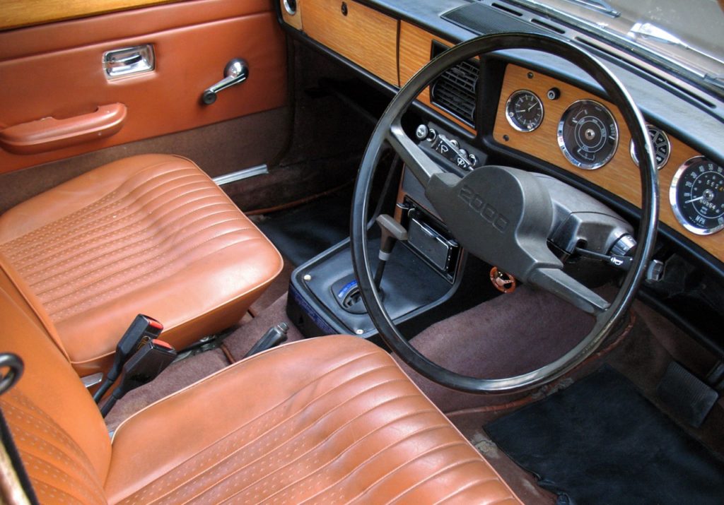 Automotive Reincarnations: Triumph 2000 and BMW 5 Series Interior