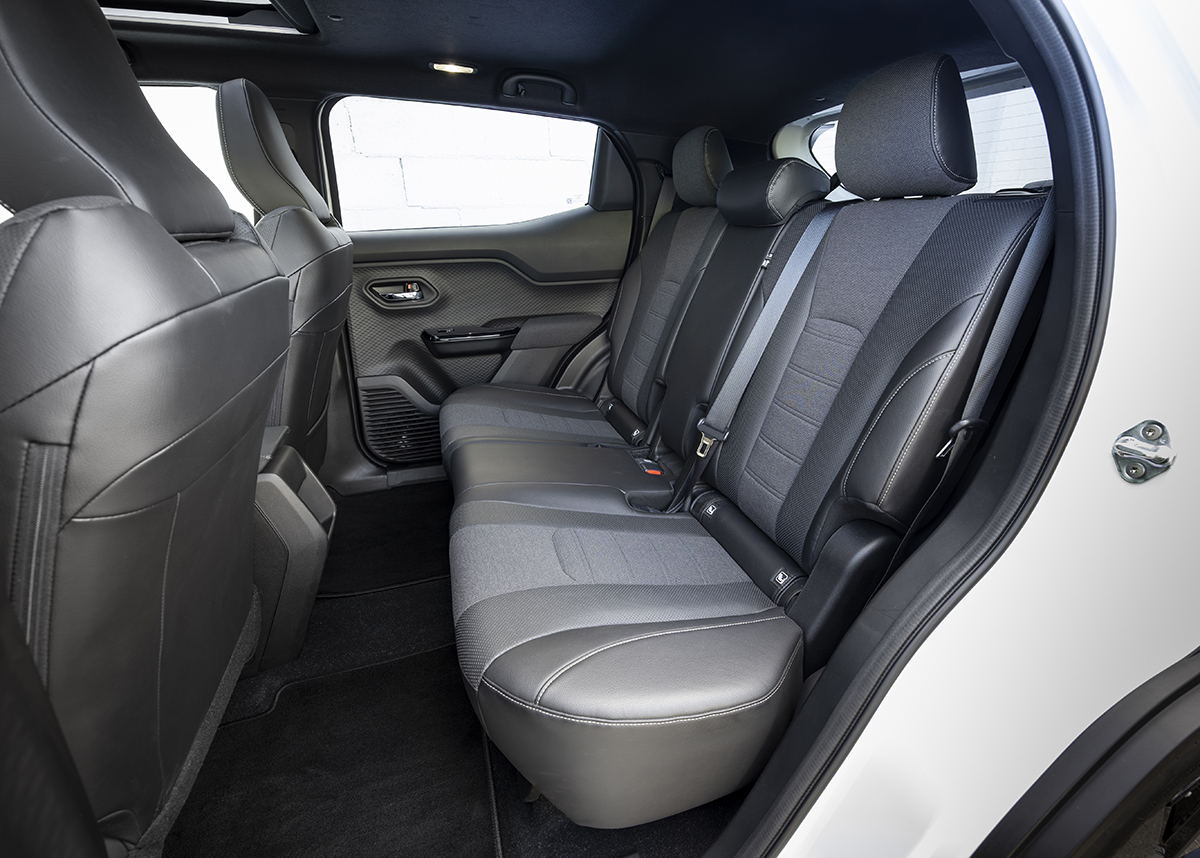 Toyota Urban Cruiser rear seats