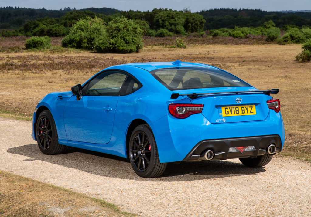 Automotive Reincarnations: Opel GT and Toyota GT86 Rear Side View
