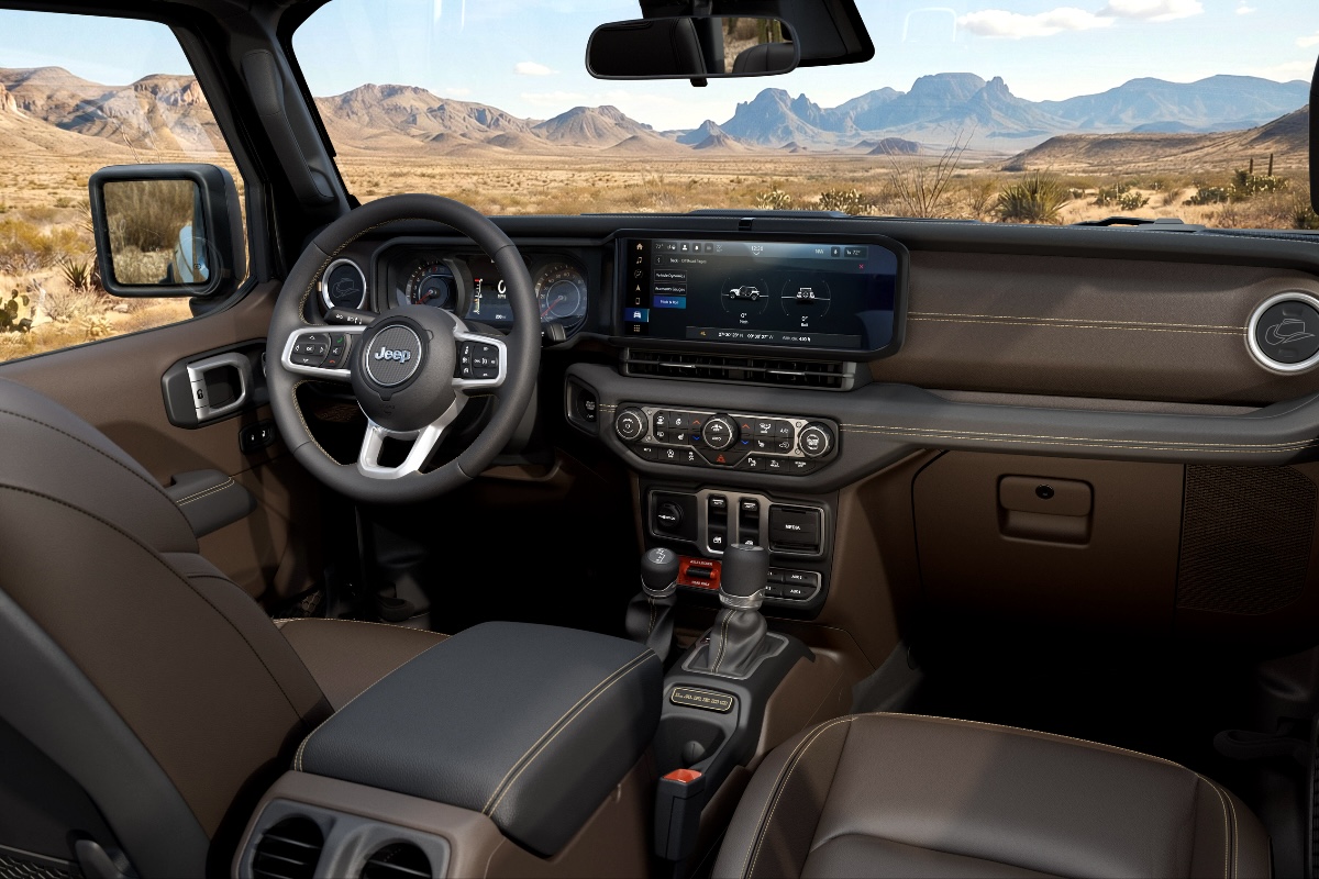 2027 Jeep Wrangler Laredo interior