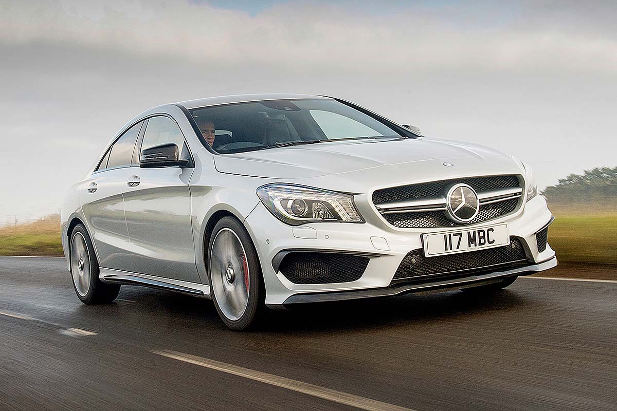 2013 Mercedes-Benz CLA front driving